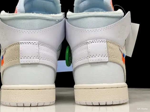 White AQ0818-100 Air Jordan Off-White High 1 Retro 0529